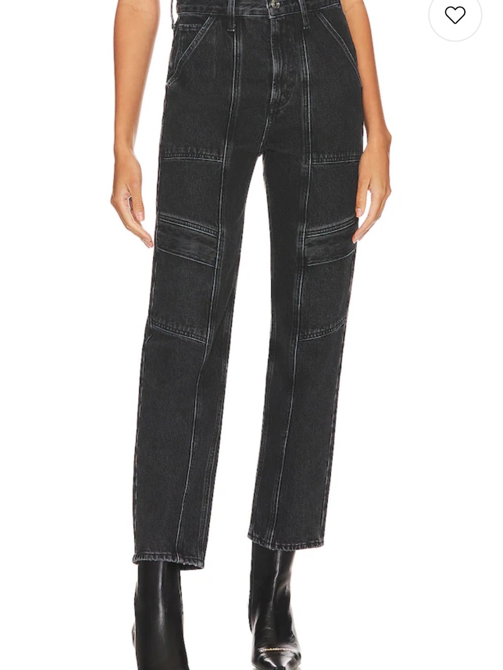 Agolde Cooper Cargo Jeans in panther